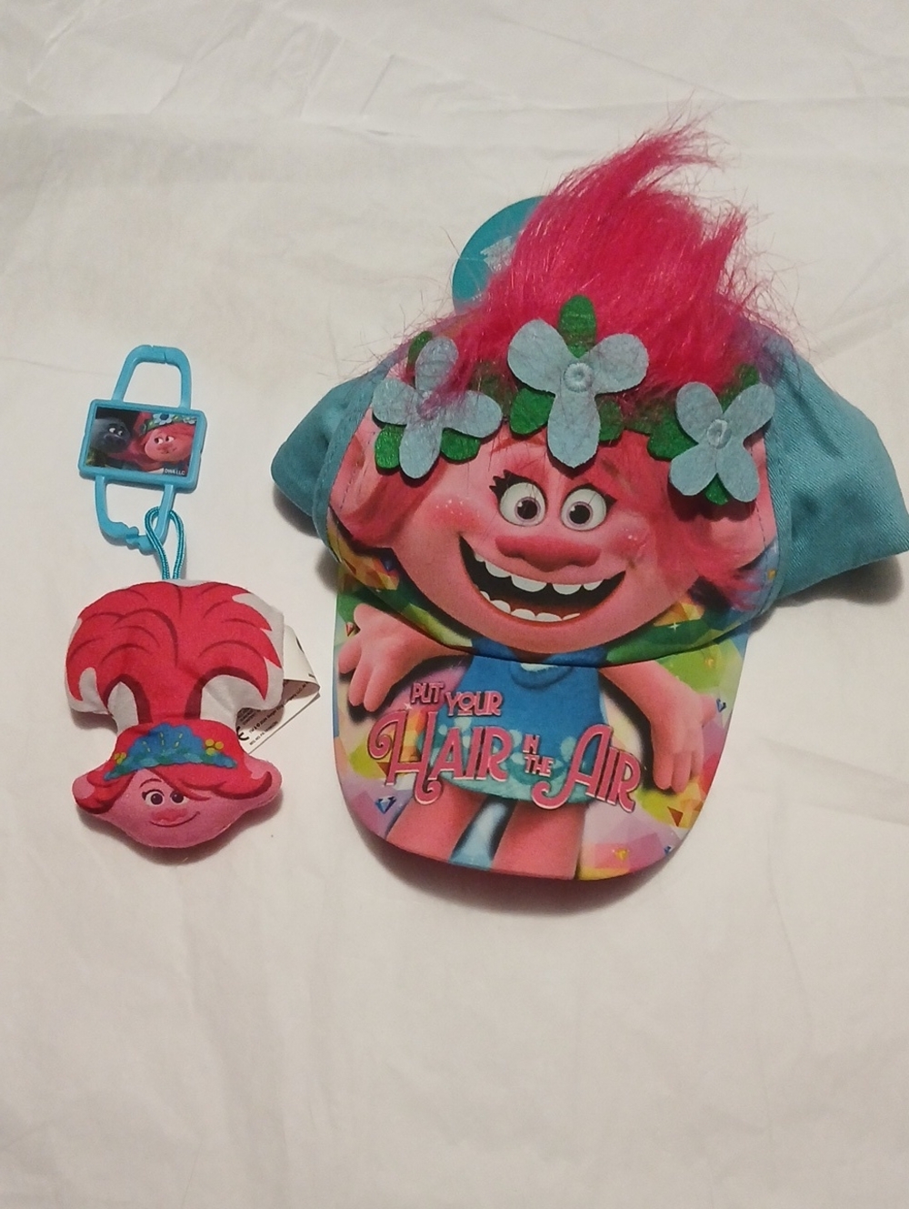 🍊3/$15🍊 Trolls Hat + Keychain